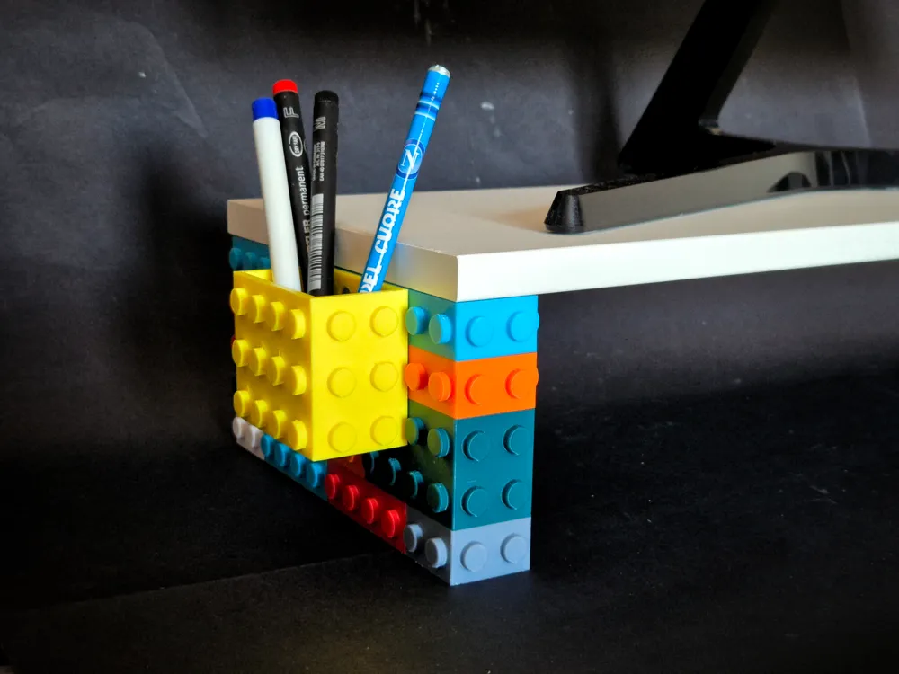BrickStand - Modular Monitor Riser & Organizer by Yappanappa MakerWorld ...