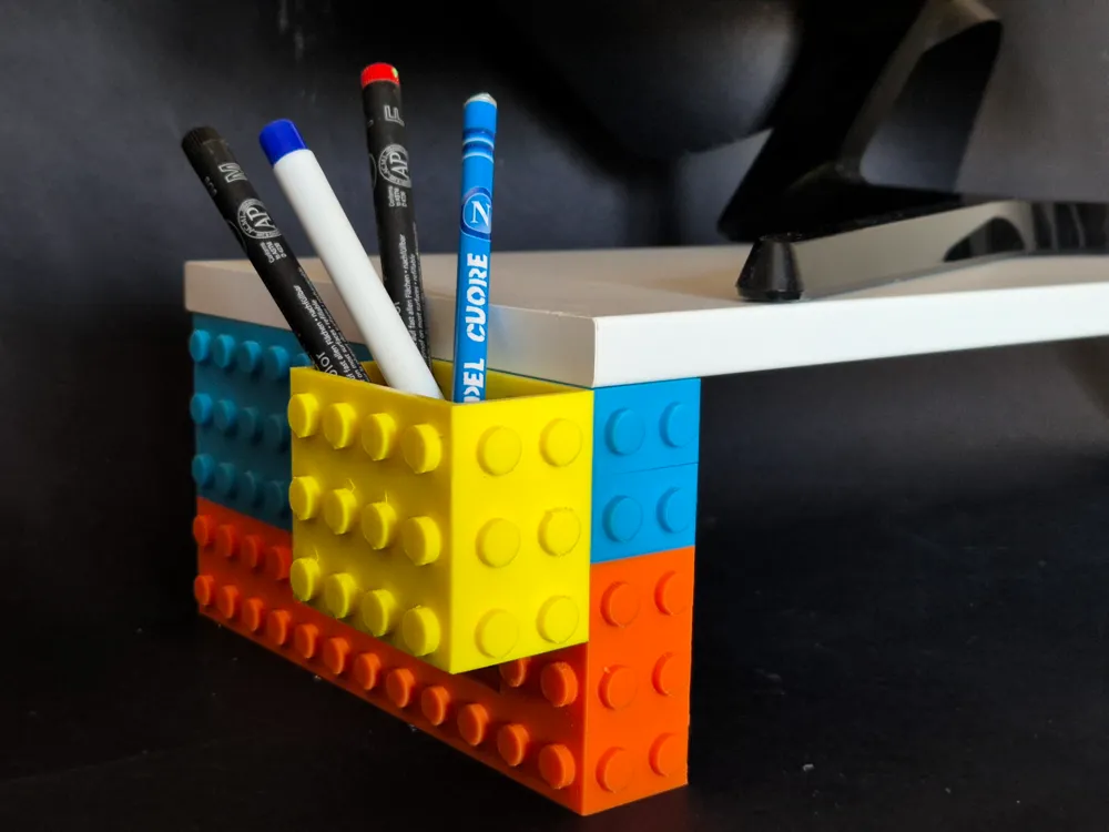 BrickStand - Modular Monitor Riser & Organizer by Yappanappa MakerWorld ...
