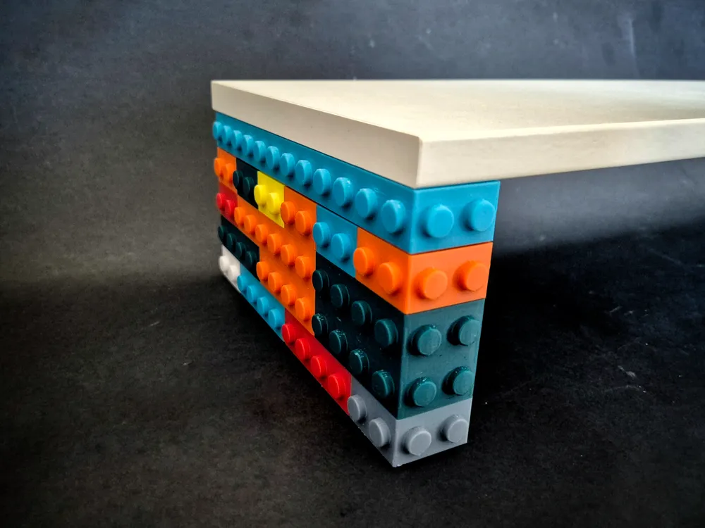 BrickStand - Modular Monitor Riser & Organizer by Yappanappa MakerWorld ...