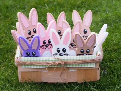 Rabbit for a gift egg