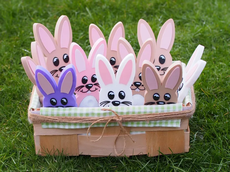 Hase für Ei zum Verschenken