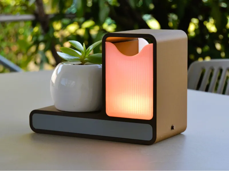 MONTISOLA 001 | Wireless Portable Lamp BambuLEDKit