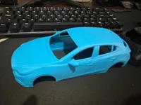 0.12mm layer, 3 walls, 0% infill, slow speed, adaptive layer