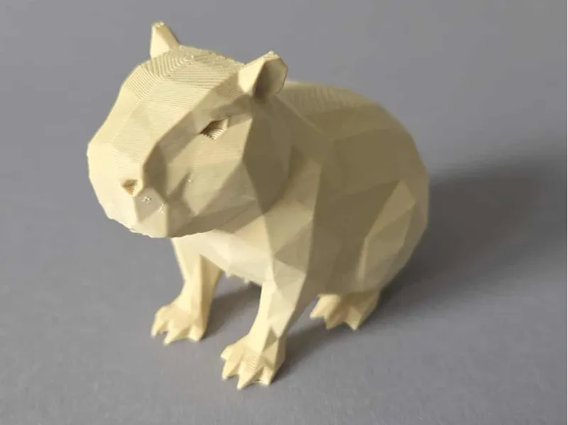 Low Poly Capybara