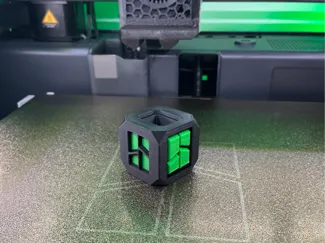 Bambu cube Multicolor test print