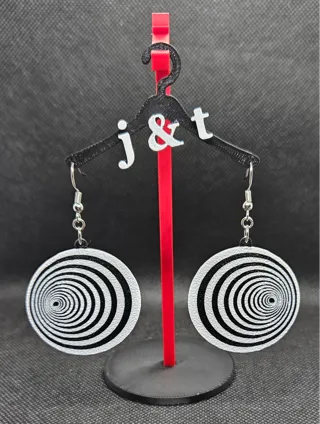 Circle Tunnel earrings
