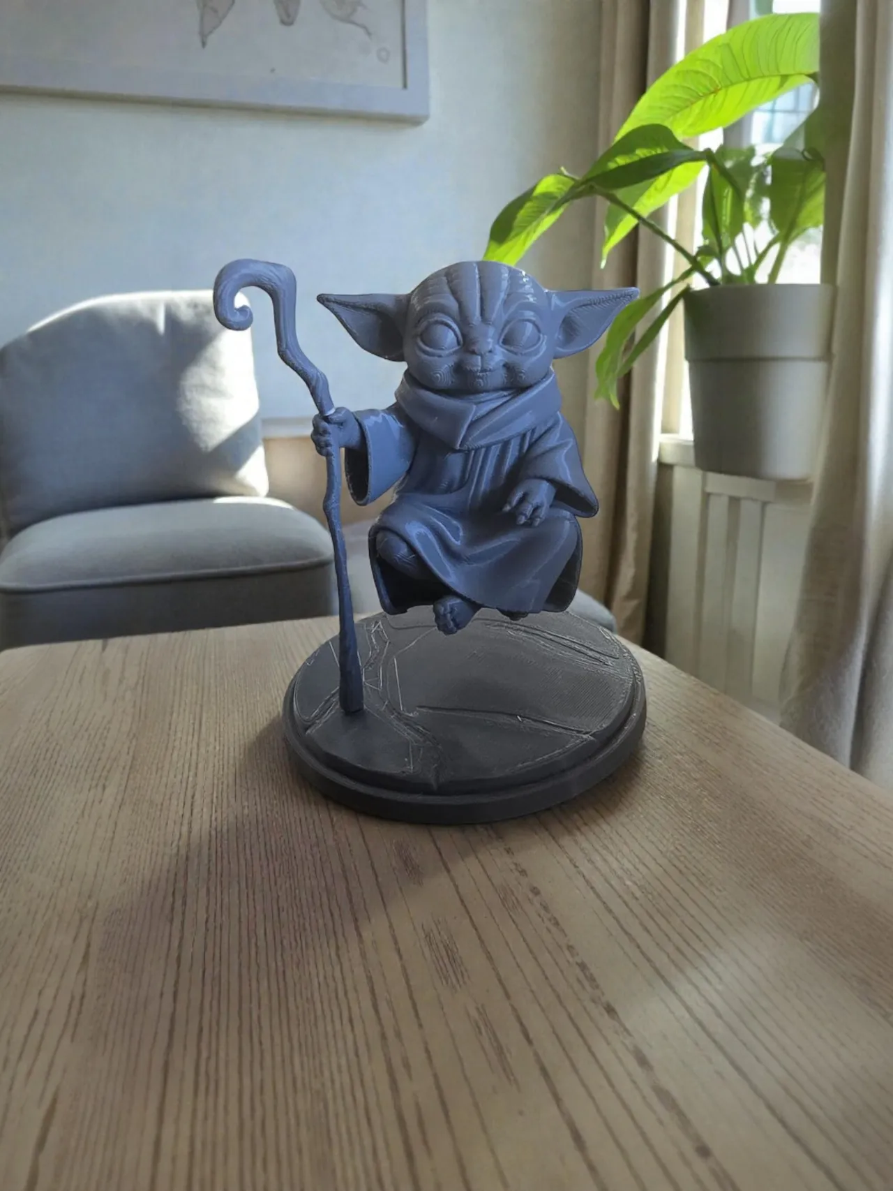 Baby Yoda Fluttuante in aria - Effetto ottico view 3