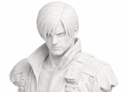 Busto Leon Resident evil