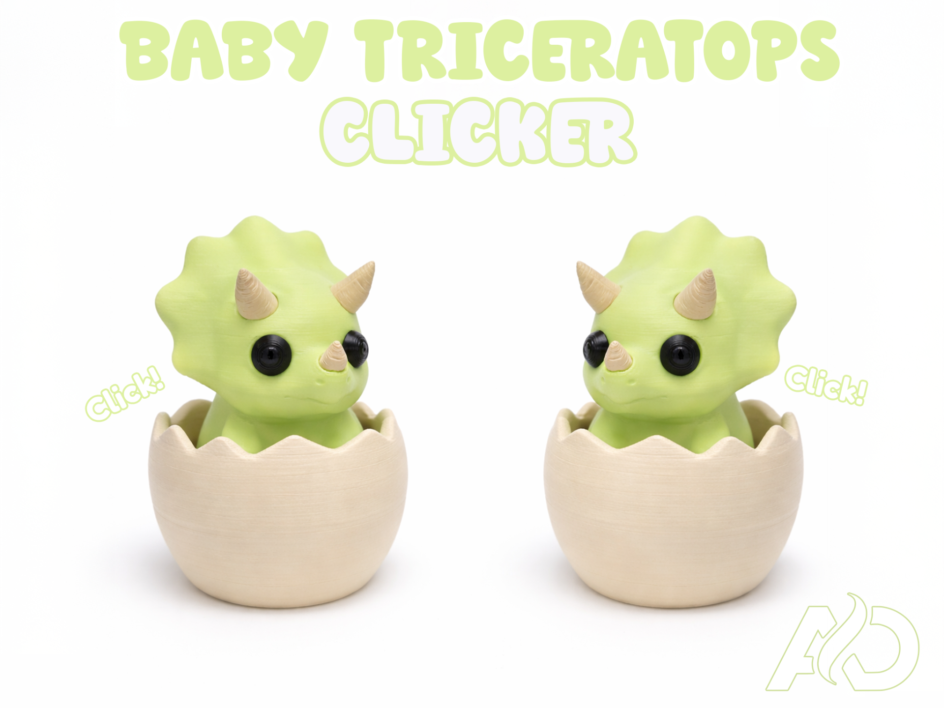 BABY TRICERATOPS CLICKER
