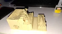 Smaller version quicker print, decent quality