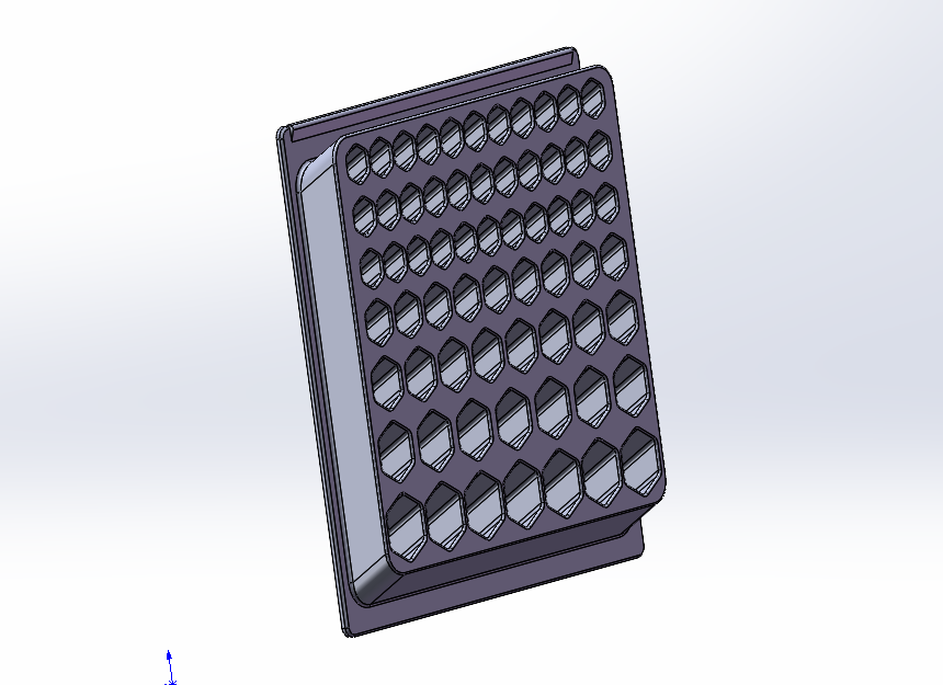 Miniatura 7 do modelo 3D 马克笔架画笔笔筒通用扩展模块