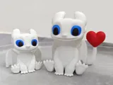 Фигурка Light Fury Valentine Special