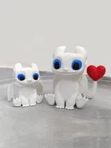 Фигурка Light Fury Valentine Special