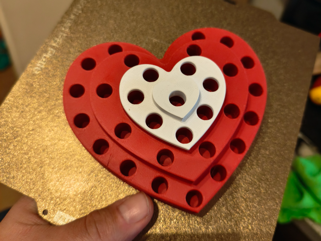 Legami Valentines Edition - Penholder as Heart
