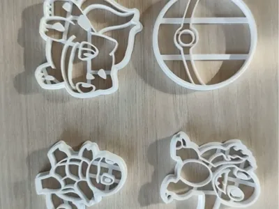 Pokémon cookie cutters