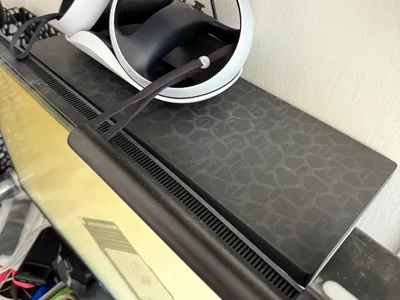 Dell monitor arm mounted shelf
