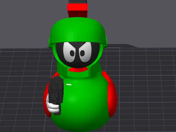 Marvin The Martian Duck 