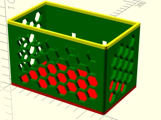 Fully customizable Ikea skadis box