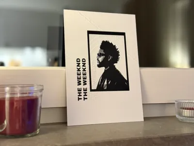 The Weeknd - Poster (Hueforge)
