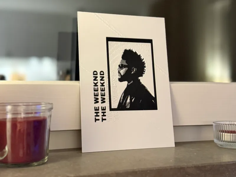 The Weeknd - Poster (Hueforge)
