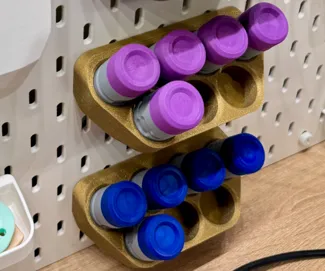 Pill Pods Skadis rack