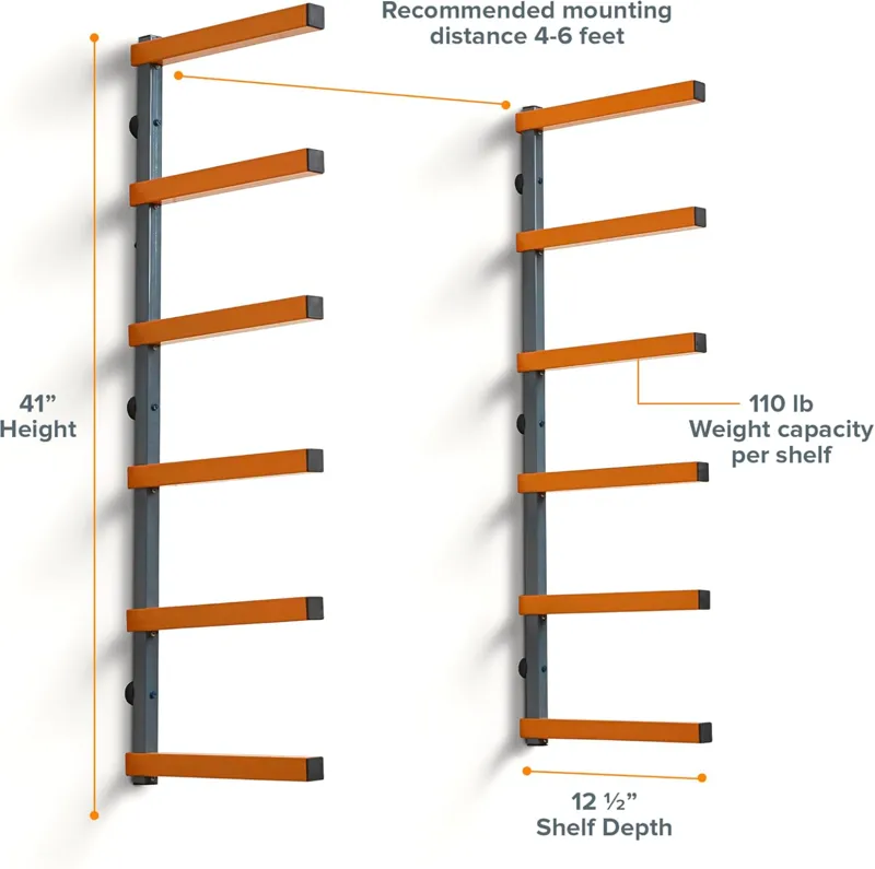 Bora Lumber Rack Wall Spacer v0.3