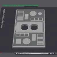 2 Colors, 0.2mm layer, 2 walls, 8% infill
