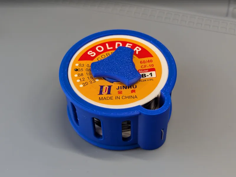 Solder wire spool holder (100g spools)