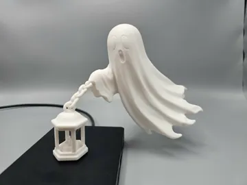 Accesorio de iluminación decorativa: Floating Ghost with Lantern — vista de referencia 2