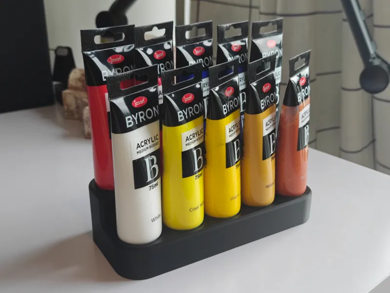 Acrylic Paint stand - 75ml tubes (34mm cap)