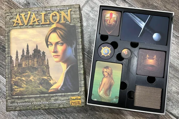 Rangement pour le jeu de société Avalon