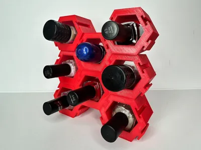 Honeycomb Bottle Organizer