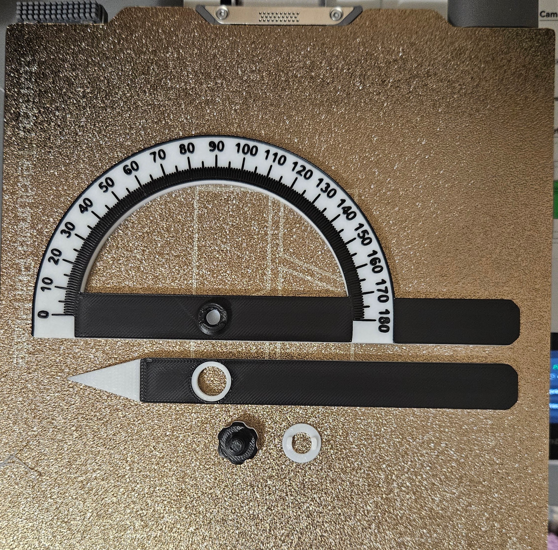 Miniatura 3 do modelo 3D Angle Finder (Protractor)