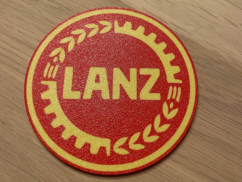 Lanz Logo Coaster