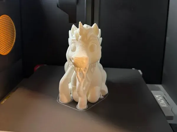 Lampe LED ange licorne