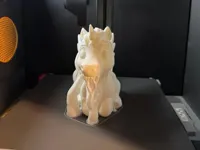 Lampe LED ange licorne — photo 1