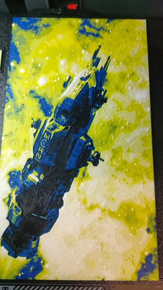 Hueforge THE ROCINANTE / MCRN ship / The Expanse