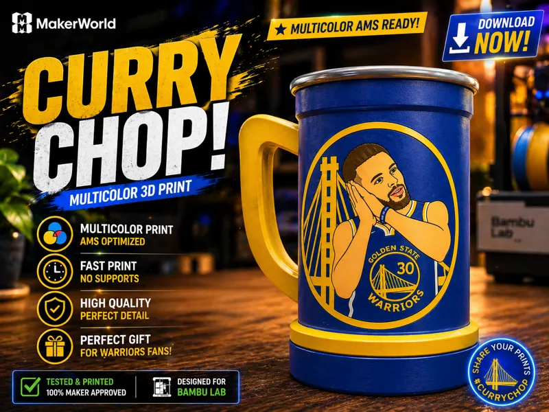 Curry “Night Night” Chop| Multicolor AMS| 4 colors