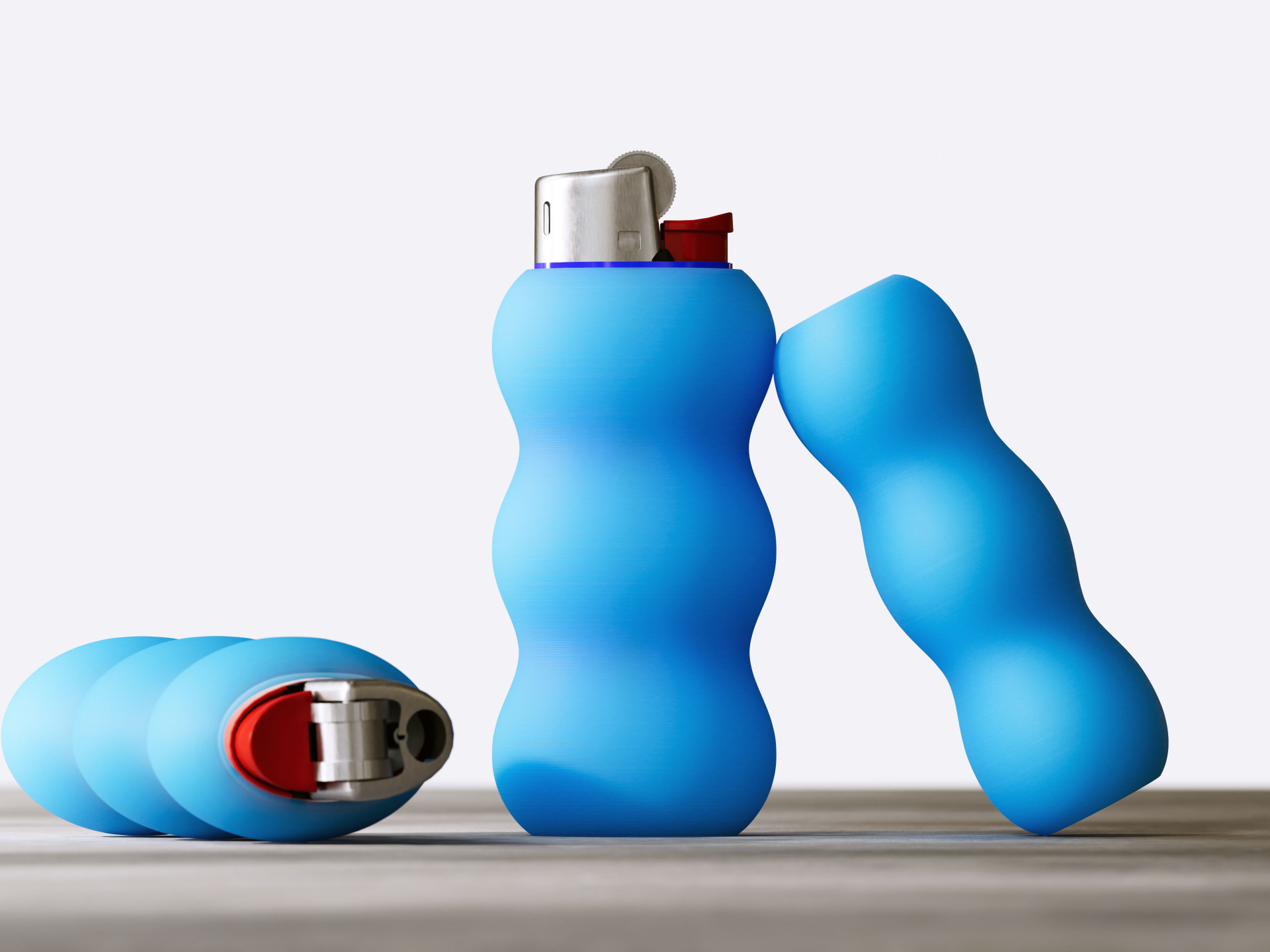 Bic Lighter Sleeve Bumpy