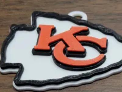 KANSAS CITY CHIEFS KEYCHAIN