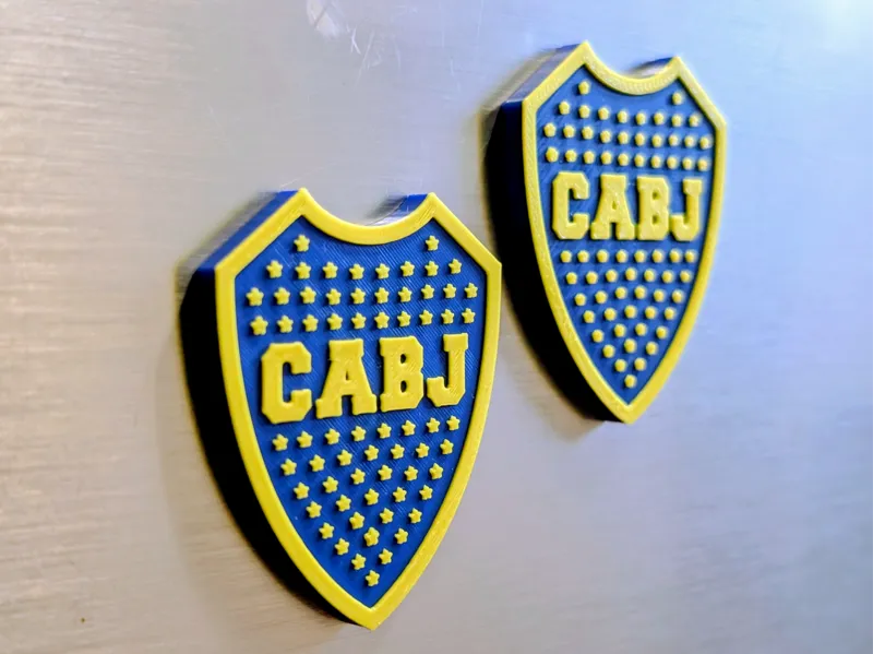CA Boca Juniors Magnet - Fast & Layered Print