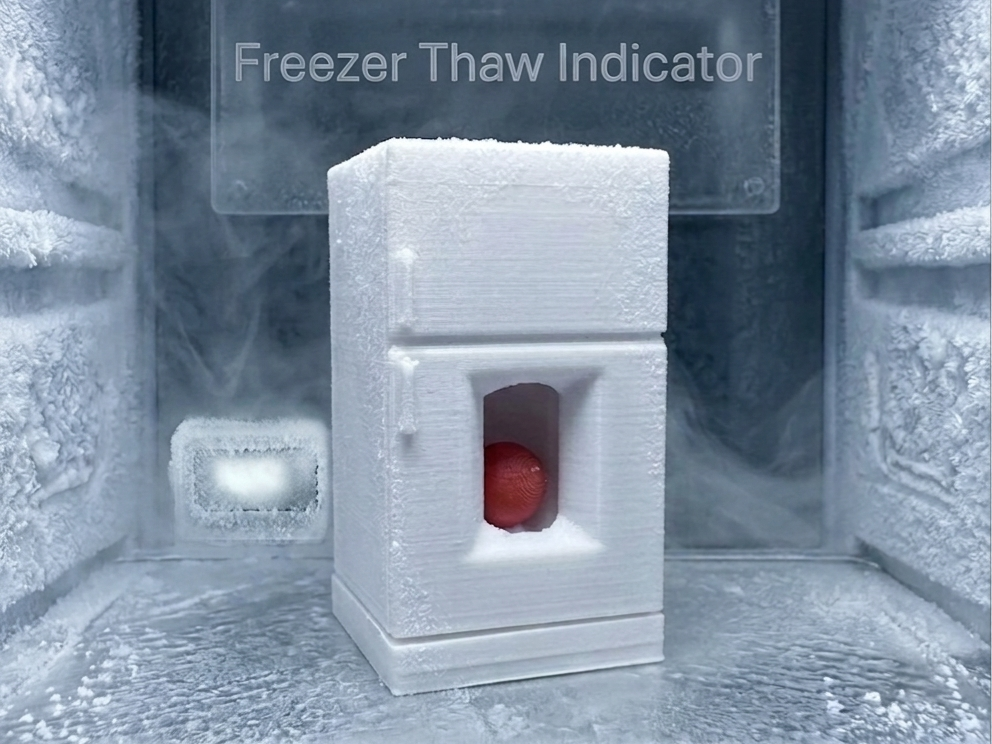 Freezer Thaw Indicator