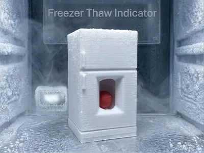 Freezer Thaw Indicator