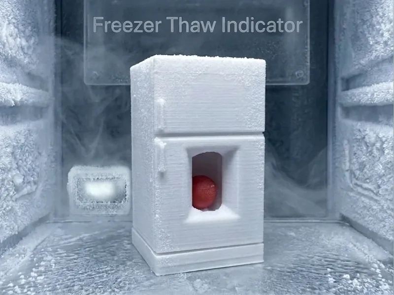 Freezer Thaw Indicator