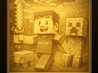 Blocklight: Minecraft Kinder-Nachtlicht