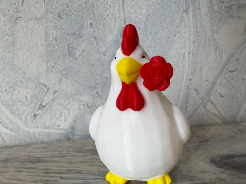 Charming Rooster figurine