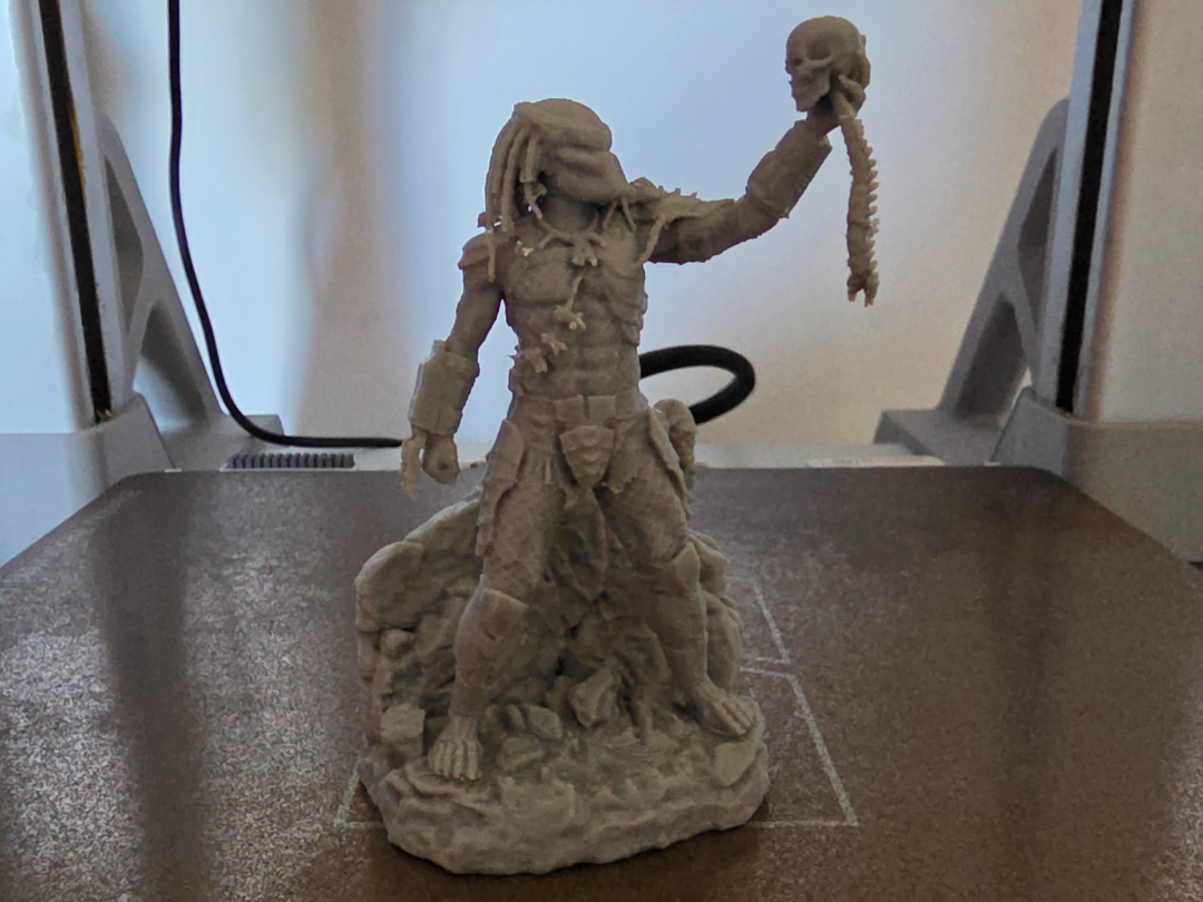 Predator with Skull & Spine Trophy - 1