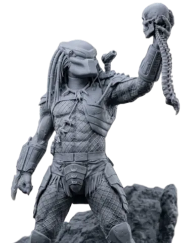 Adorno temático: Predator with Skull & Spine Trophy — vista de referencia 2