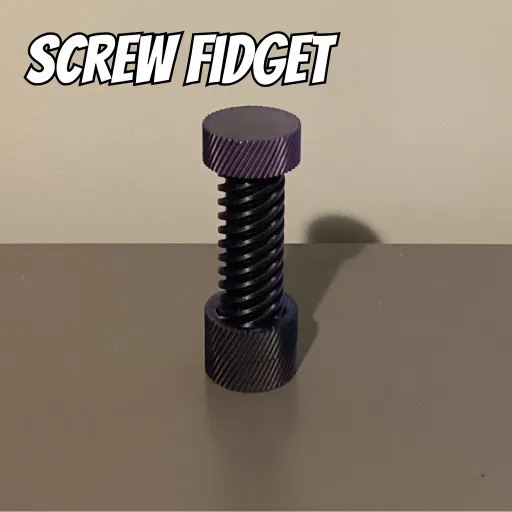 Screw fidget V2 by Maxwell productions MakerWorld: Download Free 3D Models