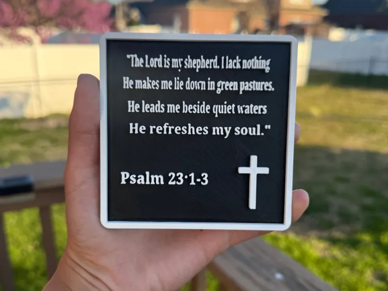 Psalm 23:1-3